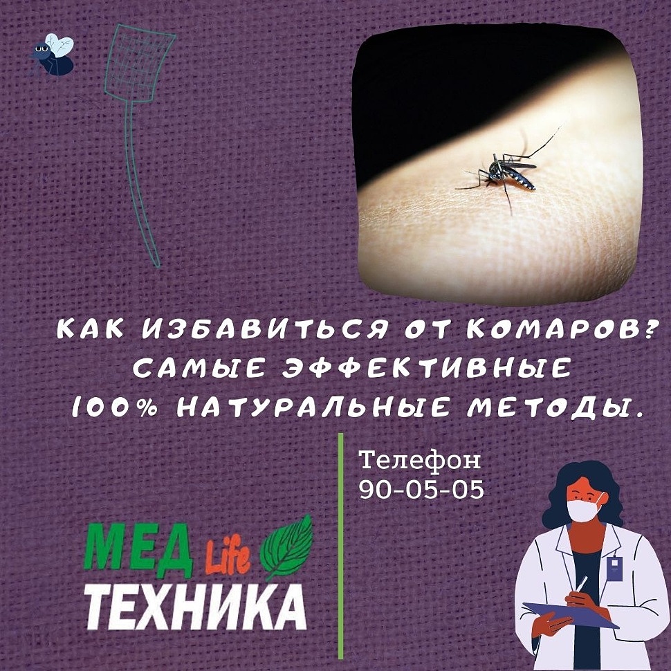 Как избавиться от комаров? Самые эффективные 100% натуральные методы.