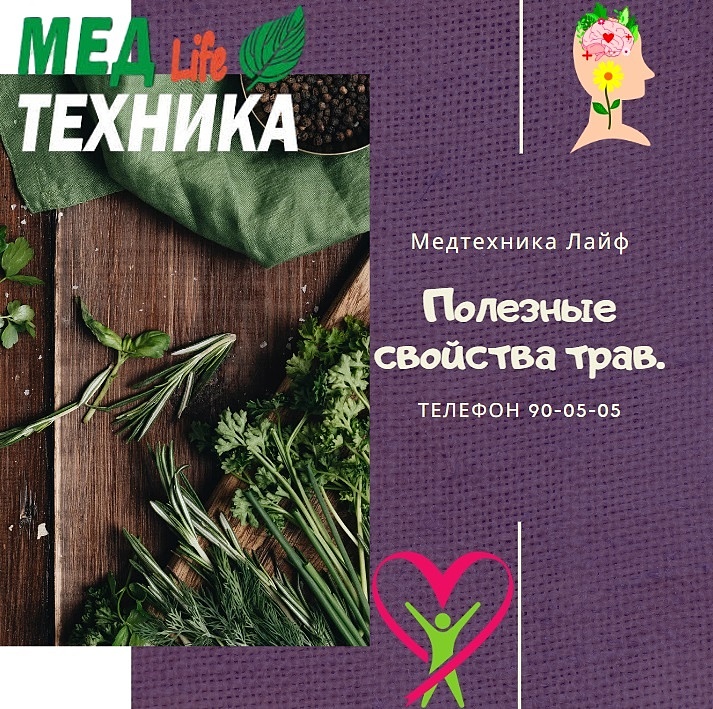 Полезные свойства трав.