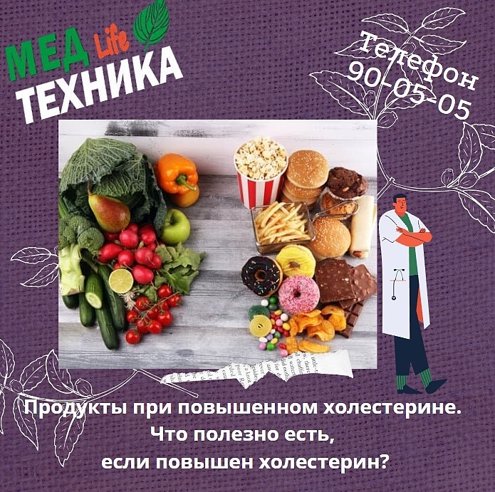 Продукты при повышенном холестерине. Что полезно есть, если повышен холестерин?