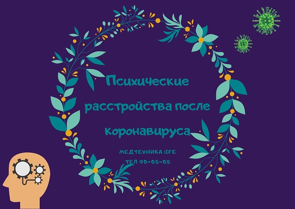 Психические расстройства после коронавируса