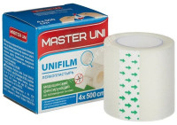 Пластырь фиксирующий Master Uni Unifilm на полимерной основе 5х500см
