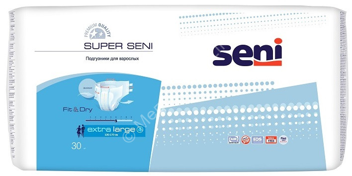 Подгузники для взрослых Super Seni 30 шт XL