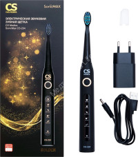 Электрическая звуковая зубная щетка CS Medica SonicMax CS-234 черная