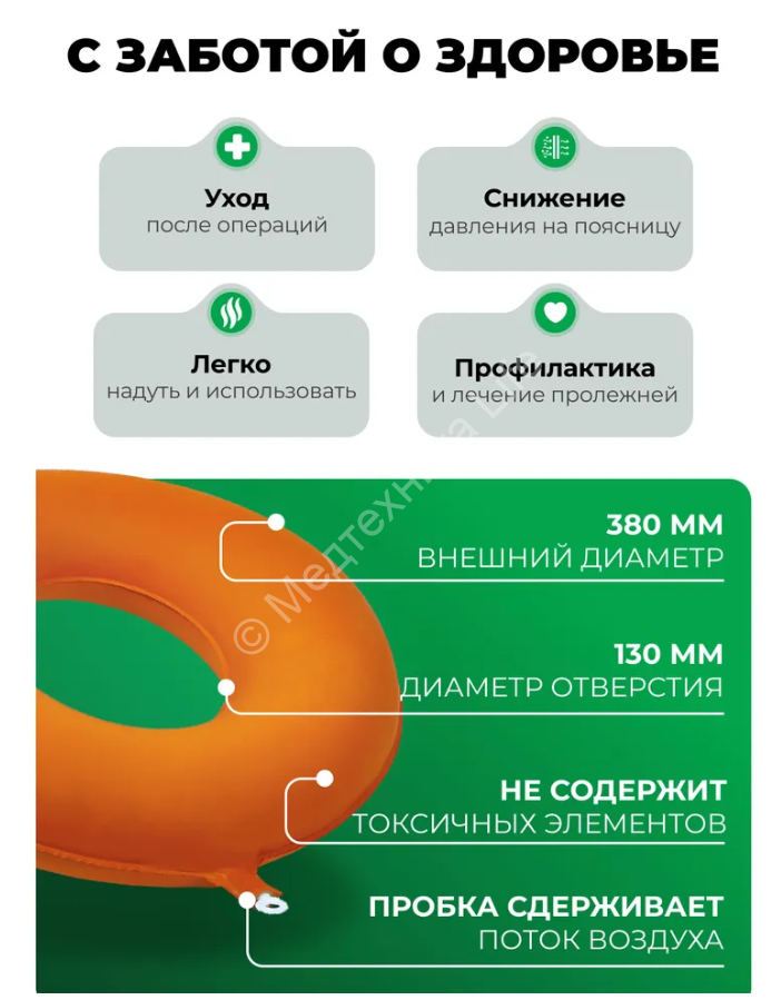 Круг подкладной резиновый №2 диаметр 38см