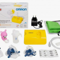 Ингалятор компрессорный детский Omron NE-C24 Kids (NE-C801S-KDRU) - Ингалятор компрессорный детский Omron NE-C24 Kids (NE-C801S-KDRU)